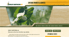 Desktop Screenshot of greatnorthernag.com